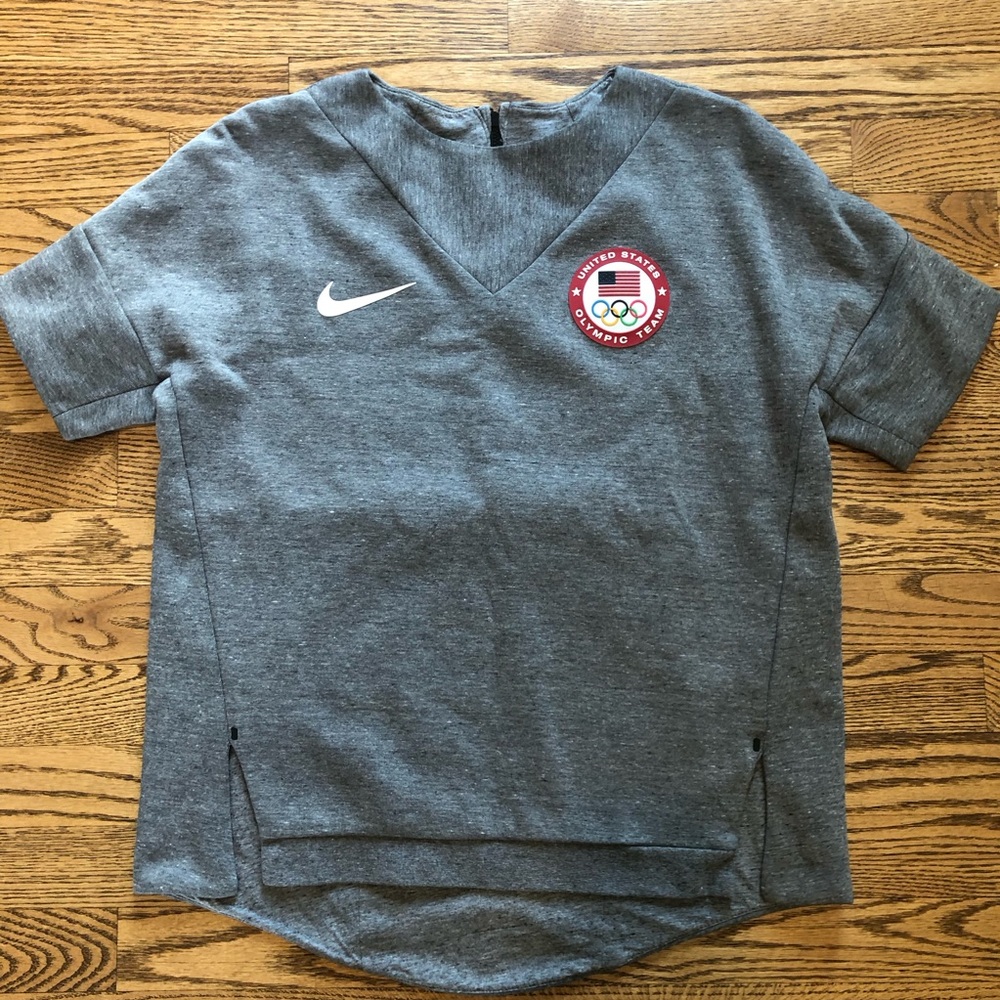 Nike US Olympic Team Apparel Short Sleeve Sweatshirt